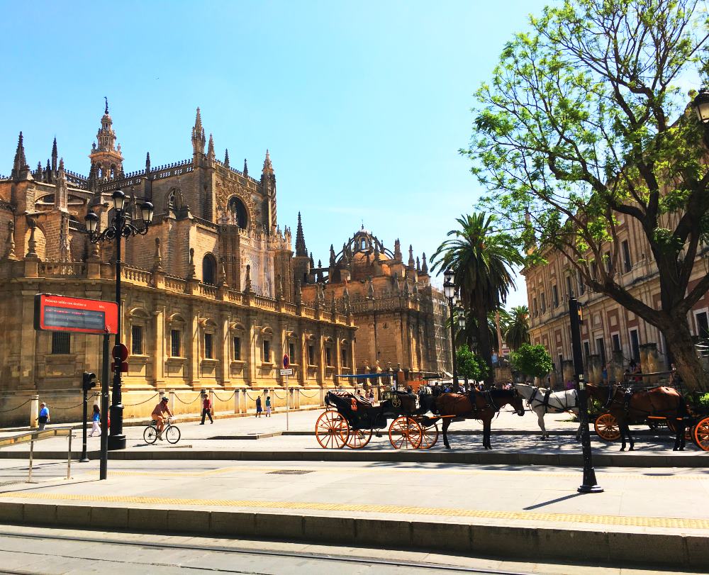 Gothische Kathedrale in Sevilla