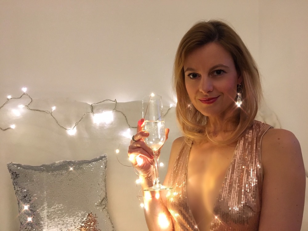 Abendkleid, Glamour und Champagner